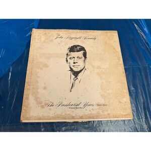 John Fitzgerald Kennedy The Presidential Years 1960–1963 Vinyl LP Box Set